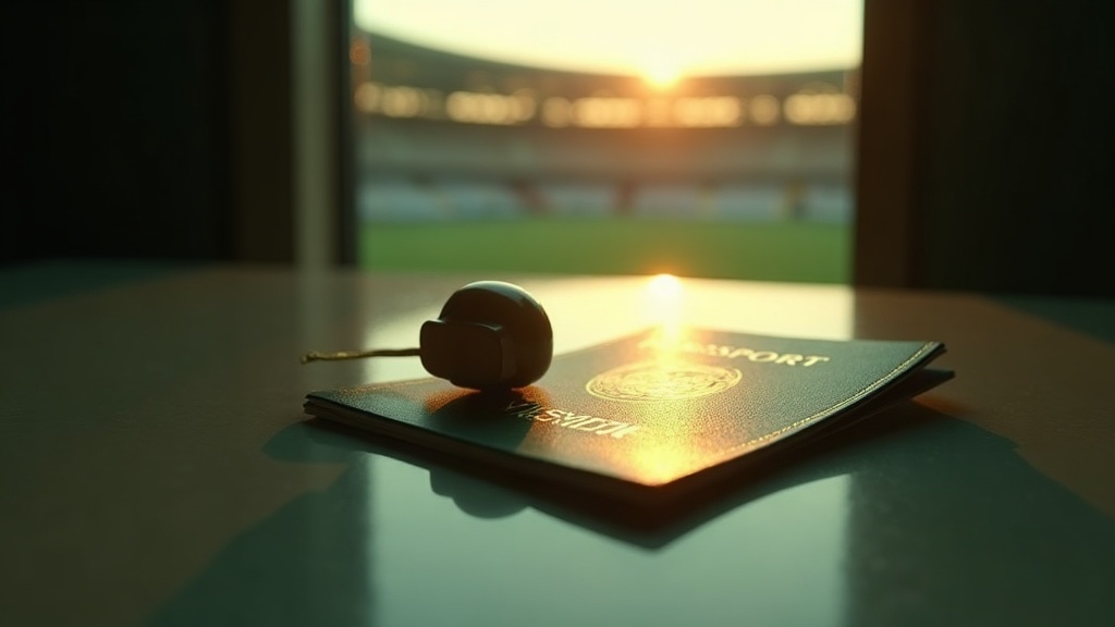 Original Golmetria image about the World Cup, cinematic AI-generated image; no real photos, identifiable faces, or club crests.