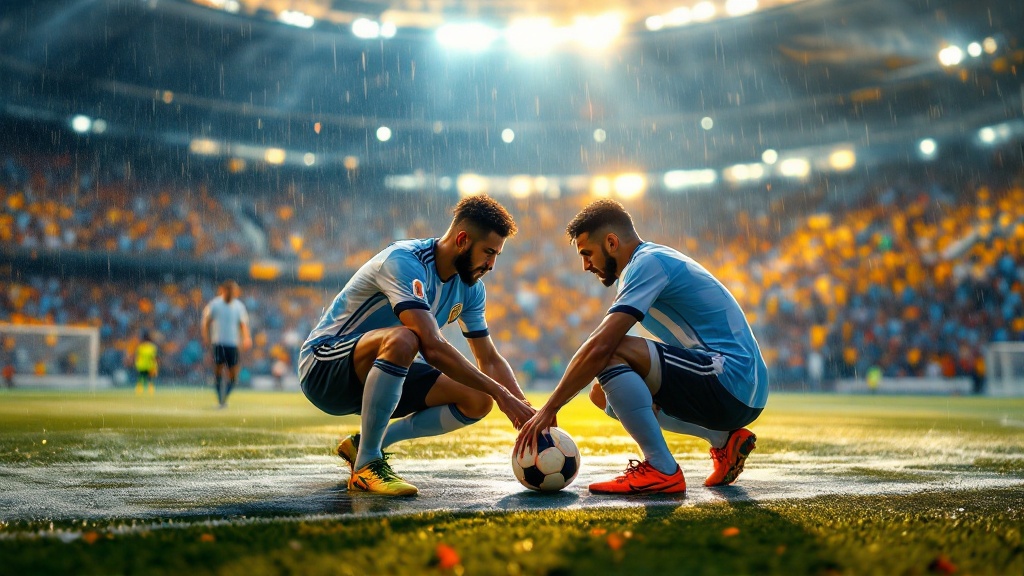Gráfico de dados original da Golmetria sobre novidade de Argentina na Copa do Mundo, em estilo premium de jornalismo de dados; sem fotos reais, sem semelhança de pessoas reais e sem escudos.