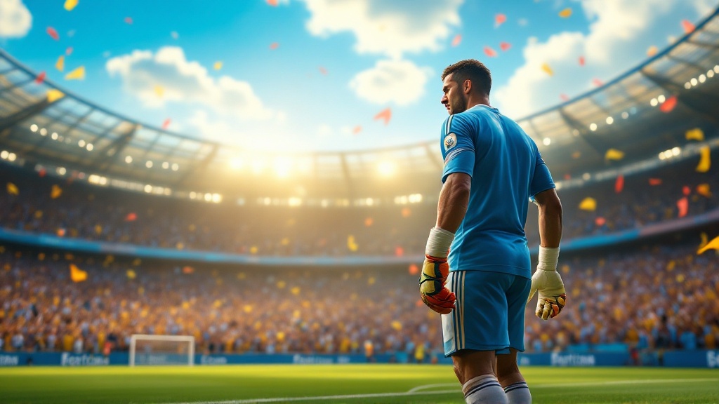 Imagem original da Golmetria sobre lesão de Argentina na Copa do Mundo, imagem cinematográfica gerada por IA; sem fotos reais, sem semelhança de pessoas reais e sem escudos.