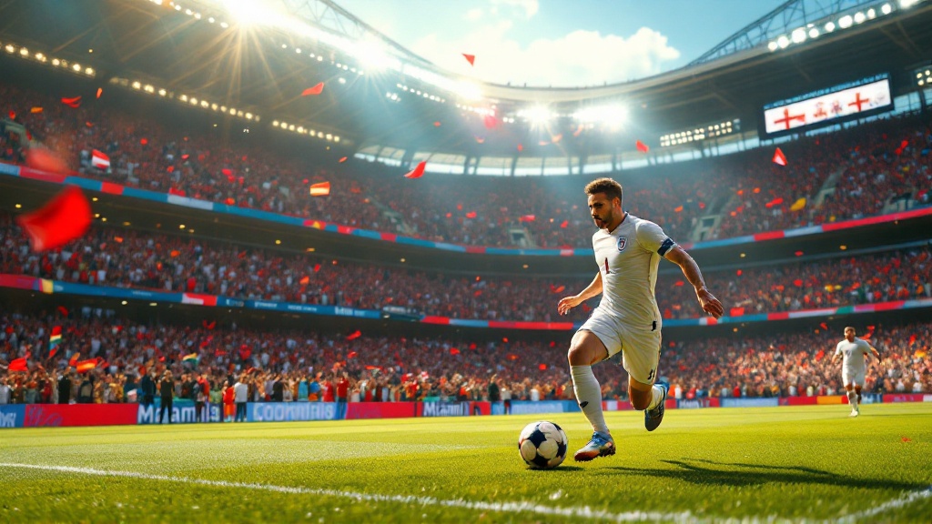 Gráfico de dados original da Golmetria sobre novidade de Inglaterra na Copa do Mundo, em estilo premium de jornalismo de dados; sem fotos reais, sem semelhança de pessoas reais e sem escudos.
